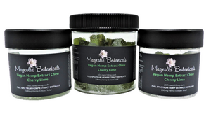 Vegan Hemp Extract Chew ~ Cherry Lime 25mg | Magnolia Botanicals